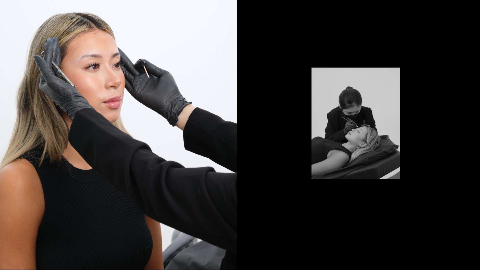 neutral modern fashion content creator portfolio presentation